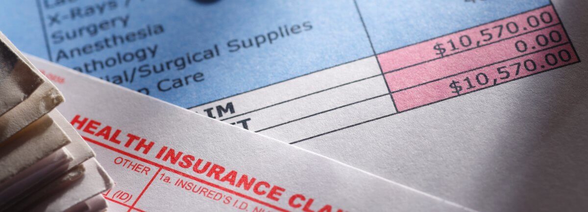 claim form for health insurance with credit cards